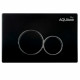 AQM4101B Панель смыва AQUAme, черный AQUAme
