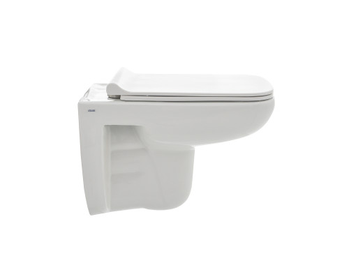 AQM2007 Унитаз подвесной с сиденьем SoftClose, технология смыва Rimless. 550х350х375 AQUAme