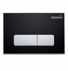 AQM4104B Панель смыва акриловая AQUAme, черный AQUAme