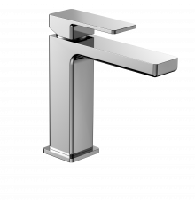 AQM6810CR Savona Смеситель для раковины 125мм, гладкий, подводка ½", хром AQUAme