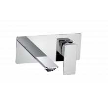 AQM6815CR Savona Смеситель для раковины, настен., на 2 отв., Комплект, хром AQUAme