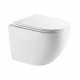 AQM2002L Унитаз подвесной с сиденьем SoftClose, смыв QUIET, скрытый крепеж. 520x365x360 AQUAme
