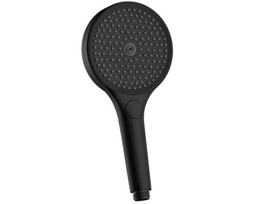 AQM8504MB Ручной душ Ø135мм, 4 режима, слайдер, Черный AQUAme