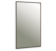 AQM9102B 600х1000 Зеркало с подсветкой и подогревом универсальный монтаж AQUAme