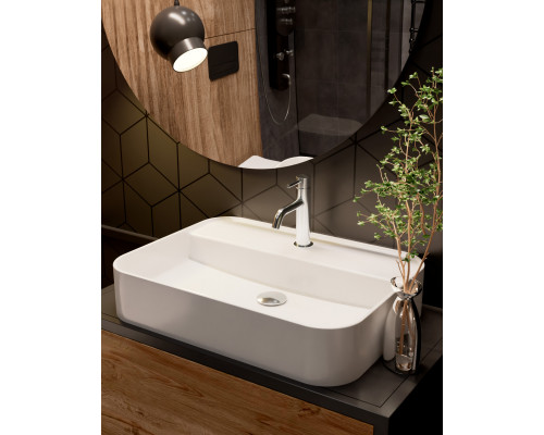 AQM5003 Раковина настольная с отверстием под смеситель. 610x450x120 AQUAme