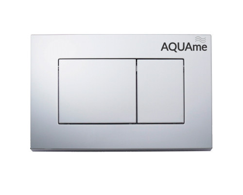 AQM4102CR Панель смыва AQUAme, хром AQUAme