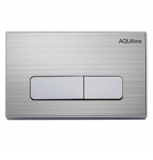 AQM4105CR Панель смыва металл AQUAme, хром AQUAme
