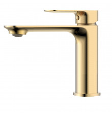 AQM6310BG Monza Смеситель для раковины однорычажный, Brushed gold AQUAme