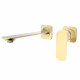 AQM6315BG Monza Смеситель для раковины настенный на 2 отв., внутр монтаж в компл., Brushed gold AQUAme