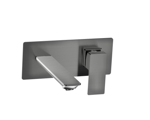 AQM6815GM Savona Смеситель для раковины, настен., на 2 отв., Комплект, металл AQUAme