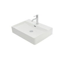 AQM5004 Раковина настольная с отверстием под смеситель. 590х430х120 AQUAme