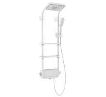 AQM 8003W Душевая система для душа с термостатом, Белый AQUAme