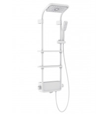 AQM 8003W Душевая система для душа с термостатом, Белый AQUAme