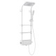 AQM 8003W Душевая система для душа с термостатом, Белый AQUAme