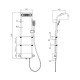 AQM 8003W Душевая система для душа с термостатом, Белый AQUAme