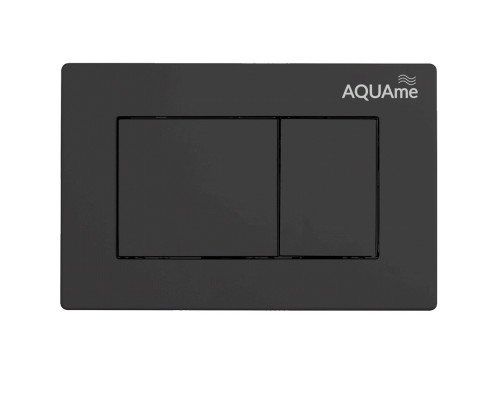 AQM4102B Панель смыва AQUAme, черный AQUAme