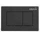 AQM4102B Панель смыва AQUAme, черный AQUAme