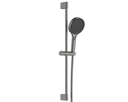 AQM 8403GM Набор для комплектации душа с термостатом, Gun metal AQUAme