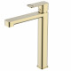 AQM6614BG Parma Смеситель для раковины однорычажный, Brushed gold AQUAme