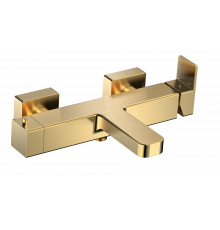 AQM6812BG Savona Смеситель для ванны, золото шлифованное AQUAme