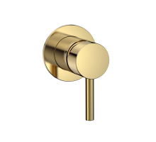 AQM8804BG Встраиваемый смеситель в комплекте с внутр. частью, золото шлифованное AQUAme