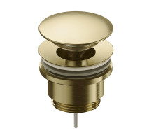 AQM7003BG Донный клапан, Brushed gold AQUAme