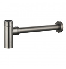 AQM7010GM Сифон для раковины латунный, Gun metal AQUAme