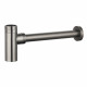AQM7010GM Сифон для раковины латунный, Gun metal AQUAme