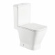 AQM1006 Унитаз напольный Rimless c сиденьем SoftClose, горизонт. выпуск, open back, 610x340x415мм AQUAme