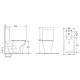 AQM1006 Унитаз напольный Rimless c сиденьем SoftClose, горизонт. выпуск, open back, 610x340x415мм AQUAme