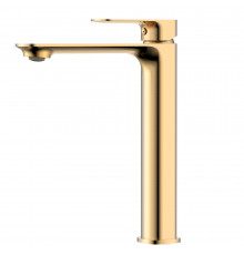 AQM6314BG Monza Смеситель для раковины однорычажный, Brushed gold AQUAme