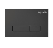 AQM4103B Панель смыва AQUAme, черный AQUAme