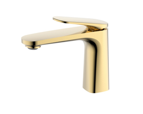 AQM6710BG Imola Смеситель для раковины, без донного клапана, Brushed gold AQUAme