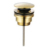 AQM7003GG Донный клапан, Glossy gold AQUAme