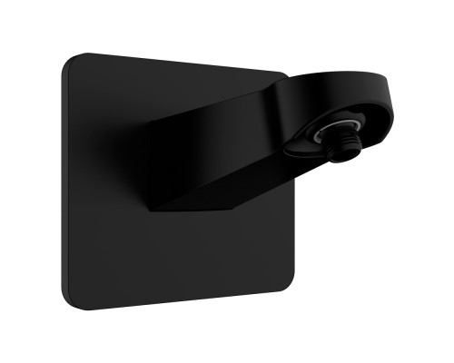 AQM8701MB Держатель верхнего душа, настенный, Черный AQUAme