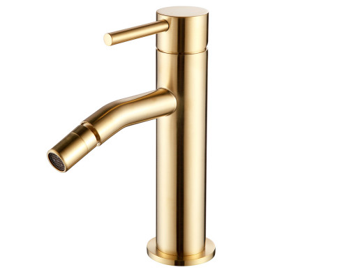 AQM 6216GG Siena Смеситель для биде однорычажный, Glossy gold AQUAme