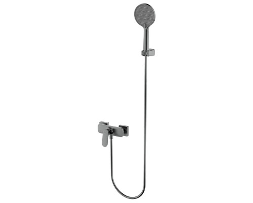 AQM6713GM Imola Смеситель для душа, с душевым набором, Ø120 мм, 3 режима, Серый матовый AQUAme