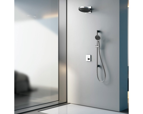 AQM8503CR Ручной душ Ø135мм, 4 режима, слайдер, Хром AQUAme