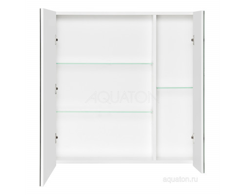Зеркальный шкаф Aquaton Беверли 80 белый 1A237102BV010