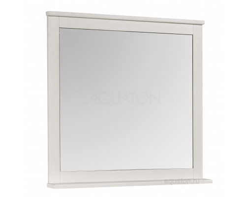 Зеркало Aquaton Леон 80 дуб белый 1A186402LBPS0