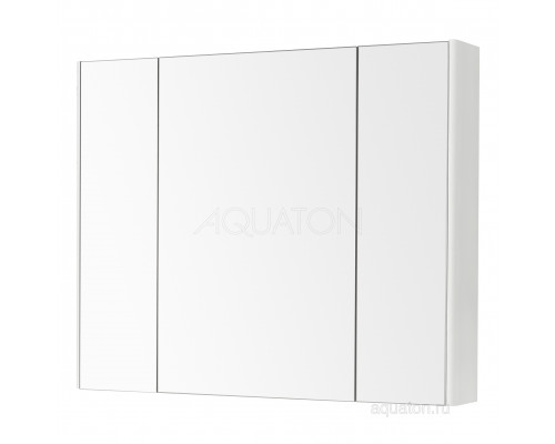 Зеркальный шкаф Aquaton Беверли 100 белый 1A237202BV010