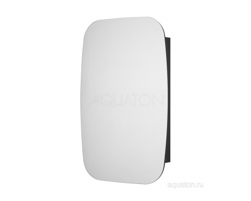 Зеркальный шкаф Aquaton Сохо 60 графит левый 1A258302AJA0L