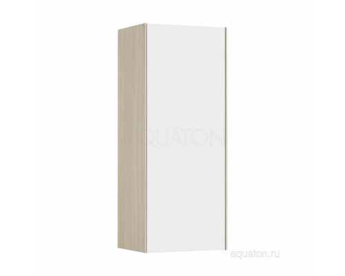 Шкаф навесной AQUATON Асти белый глянец, ясень шимо 1A262903AX010