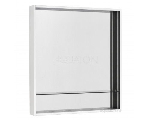 Зеркальный шкаф Aquaton Ривьера 60 белый матовый 1A238902RVX20