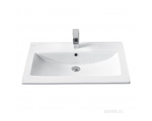 Раковина Santek Элина 75 отверстие под смеситель 1WH501619