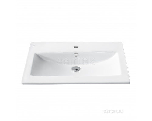 Раковина Santek Элина 75 отверстие под смеситель 1WH501619