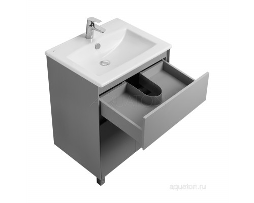 Тумба под раковину AQUATON Форест 60 туманный серый 1A278201FR4D0