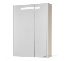 Зеркальный шкаф Aquaton Верди PRO 60 белый, ясень фабрик 1A206902VDAV0