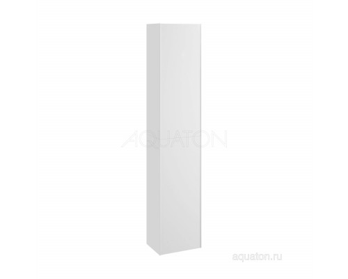 Шкаф навесной AQUATON Асти белый глянец, белый матовый 1A262903AX2B0