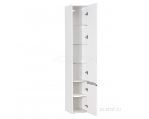 Шкаф - колонна Aquaton Капри правый белый глянец 1A230503KP01R